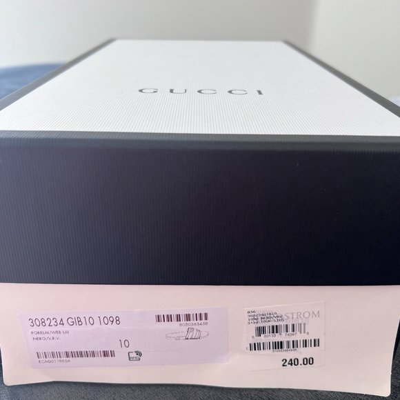 COPY - Gucci Slide Sandals Men size 10 - Picture 2 of 8